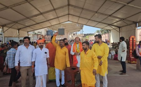 श्रीकृष्ण जन्मभूमि पहुंची राम ज्योति, ब्रज के प्रमुख मंदिरों में होगी स्थापित