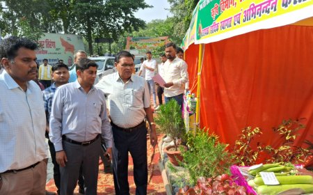 जनपद स्तरीय जैविक खेती, रबी उत्पादकता गोष्ठी, तिलहन मेला एवं फसल अवशेष प्रबन्धन गोष्ठी का हुआ आयोजन