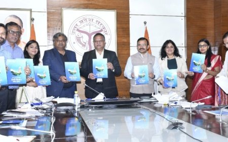 मुख्य सचिव के समक्ष हरदोई में पशु चिकित्सा सेवाओं को बढ़ाने के लिए एचसीएल फाउंडेशन और यूपी सरकार के मध्य समझौता ज्ञापन पर किए गए हस्ताक्षर