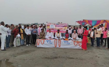 तेरा पुरसोली घाट पर हुआ गंगा उत्सव का भव्य आयोजन