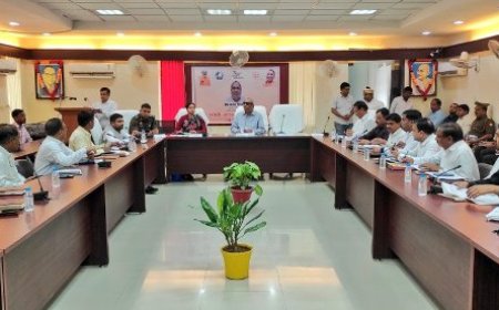 मत्स्य मंत्री ने की मत्स्य विभाग द्वारा संचालित योजनाओं की समीक्षा