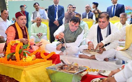 उत्तराखण्ड राज्य अतिथि गृह ‘उत्तराखण्ड निवास’ का नई दिल्ली में सीएम धामी ने किया लोकार्पण