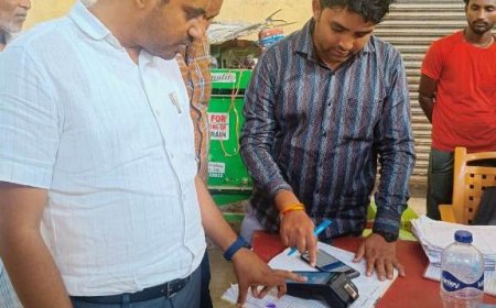 मुख्य विकास अधिकारी ने साधन सहकारी समिति, गोदाम का किया औचक निरीक्षण