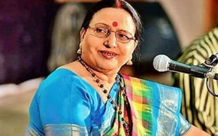 लोक गायिका शारदा सिन्हा पंचतत्व में हुई विलीन