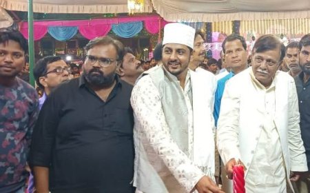 झाड़ी शाह मेले में ऑल इंडिया मुशायरा सम्पन्न