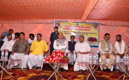 उद्यान मंत्री ने राज्य कृषि उत्पादन मंडी परिषद द्वारा निर्मित नवीन संपर्क मार्गों का किया लोकार्पण