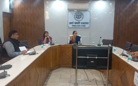 सीडीओ की अध्यक्षता में हुई आकांक्षा समिति की बैठक