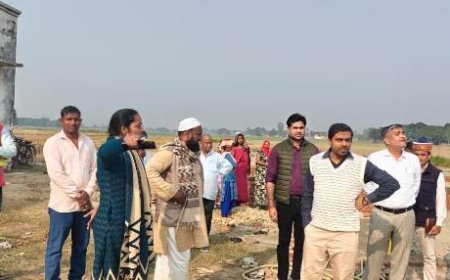 मुख्य विकास अधिकारी ने प्रोजेक्ट अलंकार के अन्तर्गत हो रहे निर्माण कार्यों का किया औचक निरीक्षण