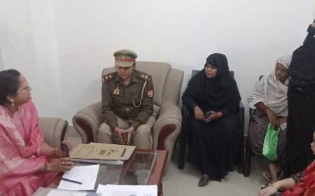 महिला आयोग की सदस्य की अध्यक्षता में महिला जनसुनवाई दिवस आयोजित