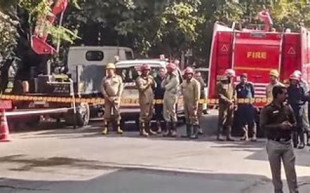 दिल्ली के प्रशांत विहार इलाके में हुआ धमाका