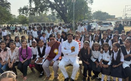 वेणी माधव सिंह सरस्वती विद्या मंदिर हाई स्कूल का वार्षिकोत्सव बड़ी धूमधाम से मनाया गया