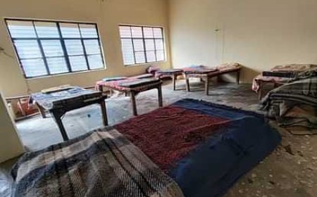 नगर निगम ने कड़ाके की ठंड से मुसाफिरों को बचाने के लिए बनाए अस्थाई रैनबसेरा