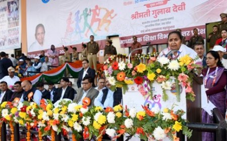 मंत्री गुलाब देवी ने राष्ट्रीय स्कूली एथलेटिक्स प्रतियोगिता 2024-25 का किया समापन