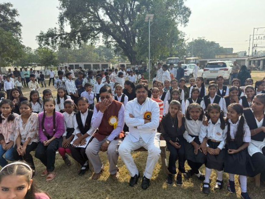 वेणी माधव सिंह सरस्वती विद्या मंदिर हाई स्कूल का वार्षिकोत्सव बड़ी धूमधाम से मनाया गया