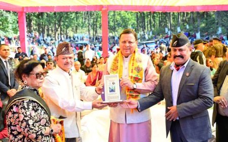 सीएम धामी ने बलभद्र खलंगा विकास समिति द्वारा आयोजित ‘50वाँ खलंगा मेला’ में की शिरकत, 5 लाख रुपए दिए जाने की घोषणा