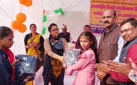 अन्तर्राष्ट्रीय दिव्यांग दिवस पर आयोजित हुआ स्पोर्ट्स इवेन्ट