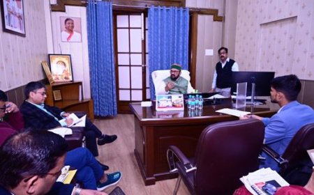 उच्च शिक्षा मंत्री योगेन्द्र उपाध्याय ने समीक्षा बैठक में उच्च शिक्षा के विकास पर दिया जोर