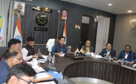 जिलाधिकारी की अध्यक्षता में सघन पल्स पोलियो अभियान से सम्बन्धित जनपद स्तरीय जिला टास्क फोर्स की बैठक सम्पन्न