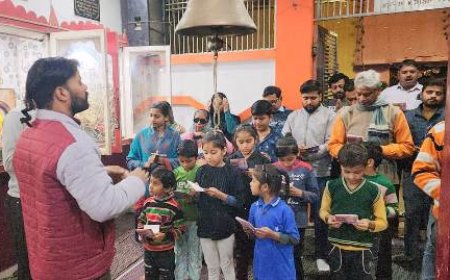 समाजसेवी संस्था सनातन प्रतिभा फाउंडेशन का लक्ष्य एकजुट हों समस्त विश्व के सनातनी - अभिषेक सक्सैना सनातनी