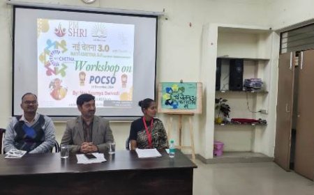 नई चेतना 3.0 के तहत पॉक्सो पर कार्यशाला आयोजित