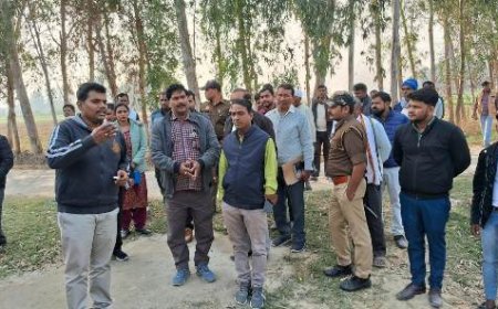 जिलाधिकारी ने एकीकृत ठोस अपशिष्ट प्रबन्ध केन्द्र का किया निरीक्षण