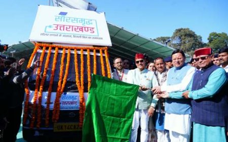 सीएम धामी ने किया प्रथम सोलर मेला “सौर कौथिग” का शुभारंभ