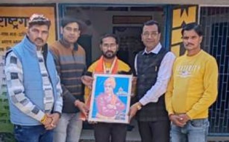 शिक्षा के क्षेत्र में उत्कृष्ट योगदान के लिए शिक्षक हाकिम सिंह को किया गया सम्मानित