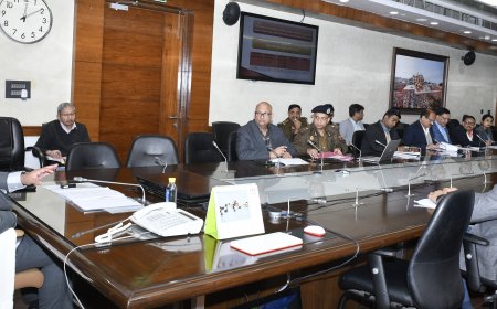 मुख्य सचिव की अध्यक्षता में एनकॉर्ड की राज्य स्तरीय समिति की बैठक संपन्न