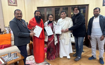 जिलाधिकारी ने बाबा रामदेव की कम्पनी पतंजलि आयुर्वेद लिमिटेड से जिले के 03 एफपीओ का कराया एमओयू