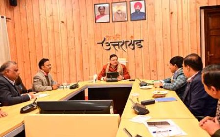 नव वर्ष पर पर्यटकों की संख्या में वृद्धि के दृष्टिगत सुरक्षा व्यवस्था और यातायात प्रबंधन का विशेष ध्यान रखा जाये - सीएम धामी
