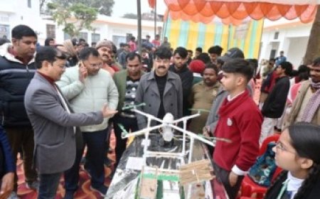 जनपद स्तरीय विज्ञान मॉडल प्रतियोगिता का हुआ आयोजन