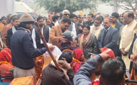 लोकतंत्र सेनानी की पुण्य तिथि पर ट्राई साईकिल एवं बीज वितरण कार्यक्रम आयोजित हुए