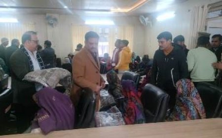 प्रदेश सरकार का संकल्प कोई भी व्यक्ति भूख व ठण्ड से न मरे - असीम अरूण