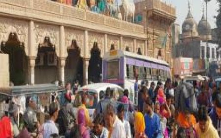 गोवर्धन की सप्तकोसी परिक्रमा देने पहुंचे लाखों श्रद्धालु