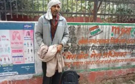 जिलाधिकारी कार्यालय पर फरियादी ने किया आत्मदाह का प्रयास, सुरक्षाकर्मियों ने पकड़ा