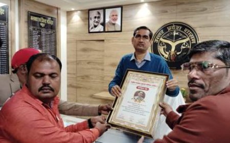 नवागत डीएम से मिला राष्ट्रीय पत्रकार सुरक्षा परिषद का पदाधिकारी प्रतिनिधि मंडल