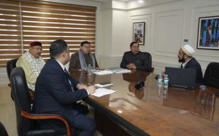 सीएम धामी ने की शारदा कोरिडोर परियोजना के संबंध में बैठक