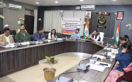 जिलाधिकारी की अध्यक्षता में आयोजित हुई ‘जिला आजीविका मिशन-क्रियान्वयन व अनुश्रवण समिति’ की बैठक