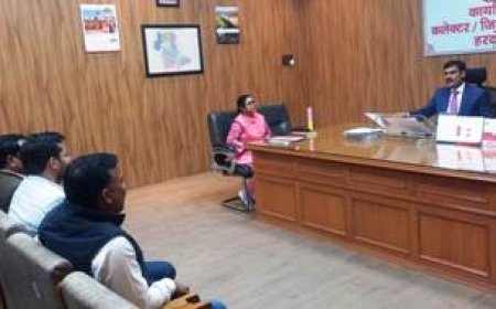 किसी भी दशा में हेलमेट न लगाने वालों को न मिले पेट्रोल - जिलाधिकारी