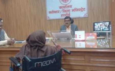 बुजुर्ग सुंदरी का कलेक्ट्रेट आना हुआ सफल