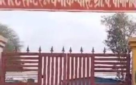 अधिकारियों की अनदेखी से लाखों रुपये की लागत से बना जैविक खाद केंद्र की स्थिति बदहाल