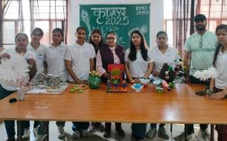 कृदय-2025 प्रतियोगिताओं में केएमयू के छात्र-छात्राओं ने दिखाया दमखम