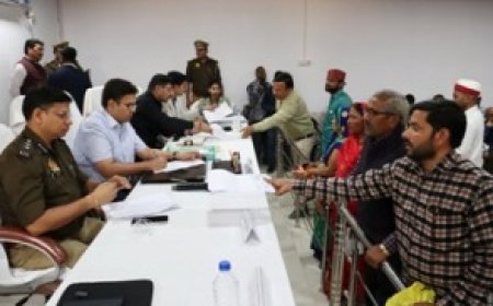 जिलाधिकारी व पुलिस अधीक्षक की अध्यक्षता में सम्पूर्ण समाधान दिवस का हुआ आयोजन