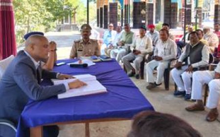 उपजिलाधिकारी पंकज कुमार की अध्यक्षता में आयोजित हुई पीस कमेटी बैठक, सौहार्दपूर्ण माहौल बनाए रखने के दिए निर्देश