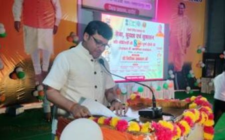 उत्तर प्रदेश बना देश का ग्रोथ इंजन - मंत्री नितिन अग्रवाल