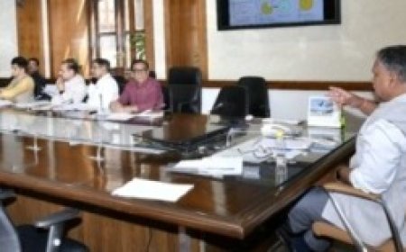 मुख्य सचिव की अध्यक्षता में अमृत 2.0 की 14वीं एसएचपीएससी की बैठक सम्पन्न