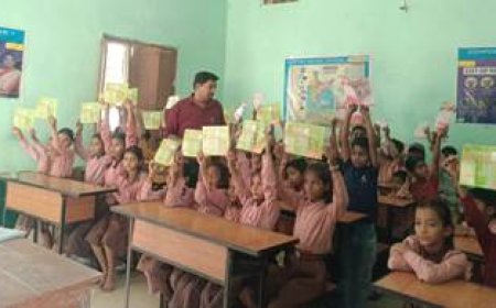 चाइल्ड हेल्पलाइन द्वारा बच्चों को साइबर अटैक से बचाव की दी गई जानकारी