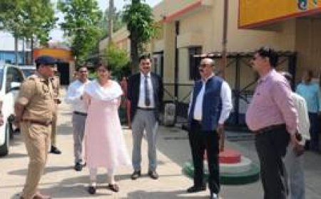 जनपद न्यायाधीश ने संप्रेक्षण गृह का किया औचक निरीक्षण