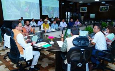 राज्य के पर्वतीय क्षेत्रों में जल स्रोतों के संरक्षण और पुनर्जीवन के लिए प्रभावी योजना तैयार की जाए - सीएम धामी