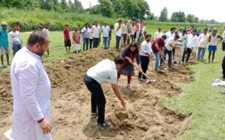 ऐतिहासिक एवं पौराणिक महत्व रखने वाली टेढ़ी नदी के पुनरूद्धार कार्यक्रम का हुआ श्रीगणेश